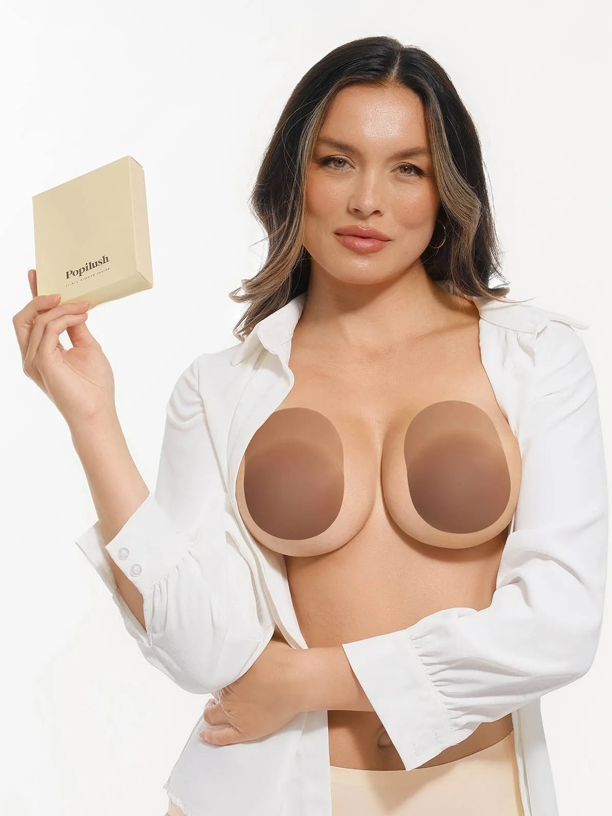 Popilush Nipple Covers for Women Caramel
