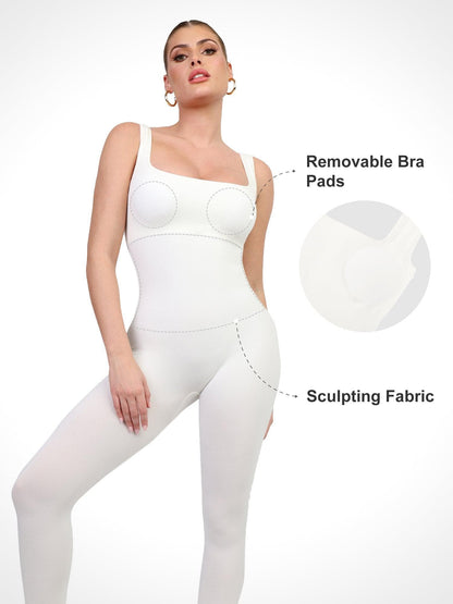 The Shapewear Coverall Sport Seamless Square Neck
