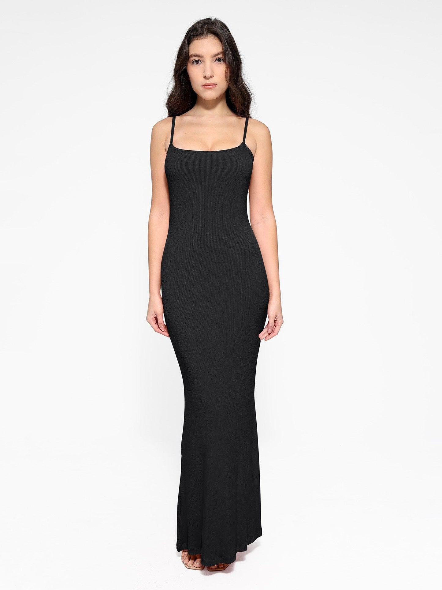 Shapewear Modal Dress Sheer Mesh Cover-Up Set