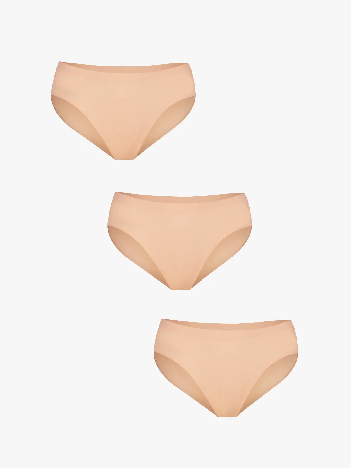 3-Pack Seamless High-Stretch Bikini Set