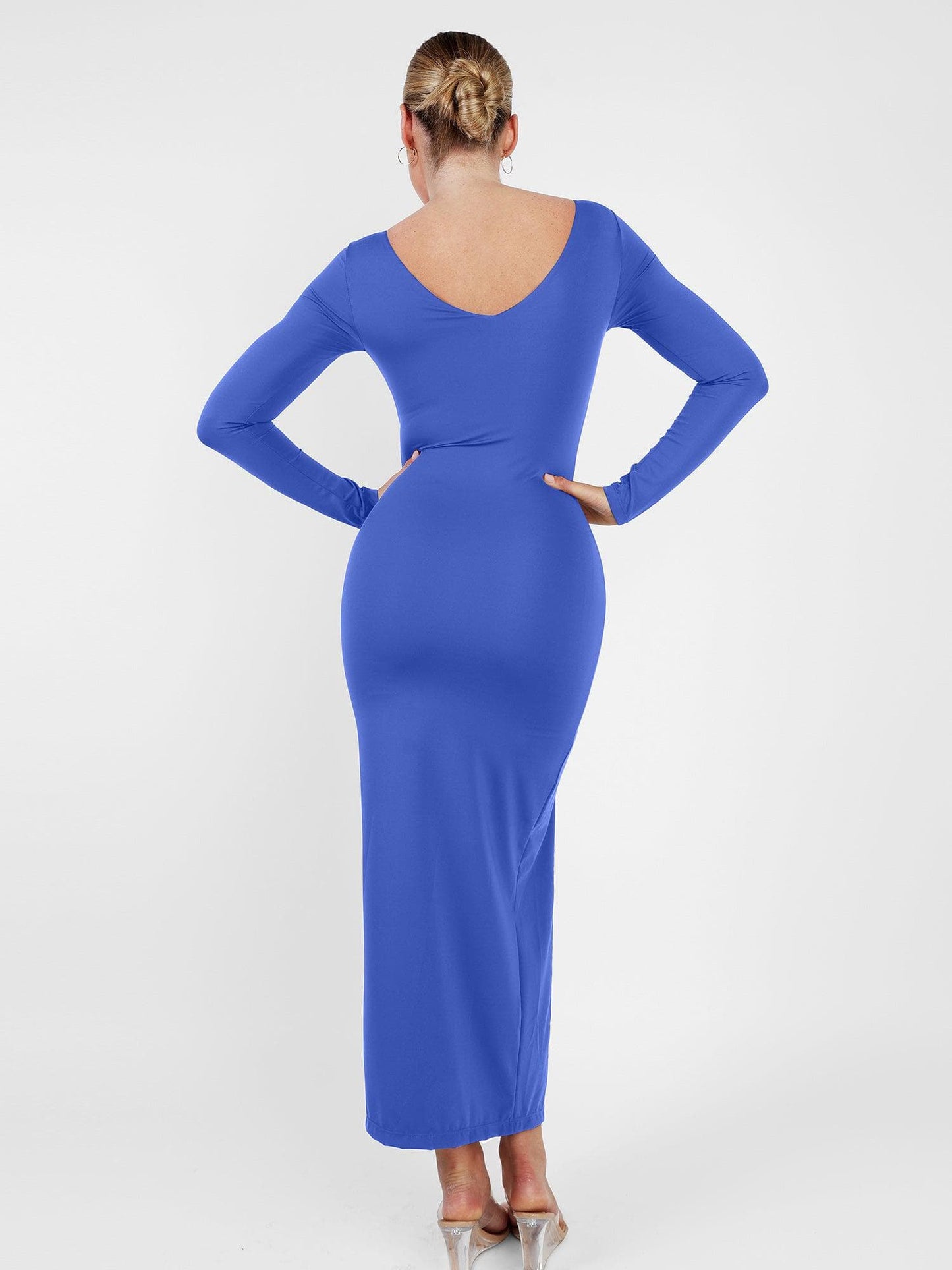 The Shapewear Dresses Long Sleeve Split