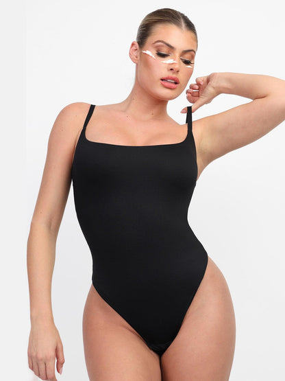 Shapewear Cloudsense Sculpting High-Cut Thong Cami Bodysuit