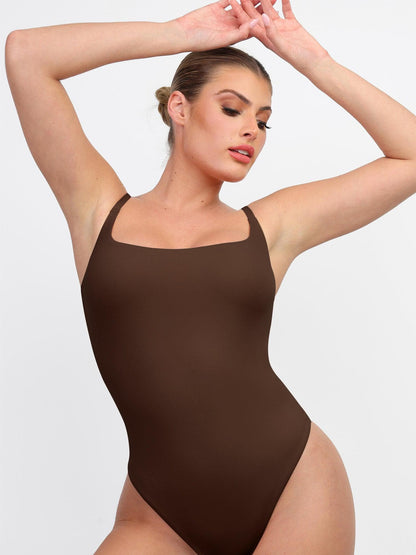 Shapewear Cloudsense Sculpting High-Cut Thong Cami Bodysuit