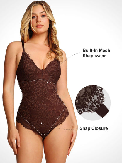 Sexy Lace Bodysuit Shapewear