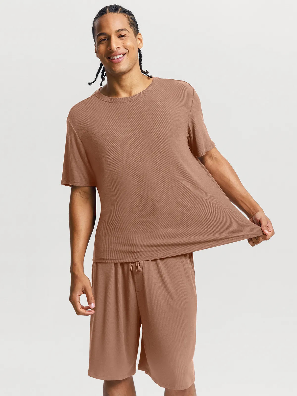 Men's Modal Short PJ Set
