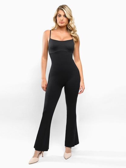 The Shapewear Jumpsuit One Piece Flare Slip For Insiders