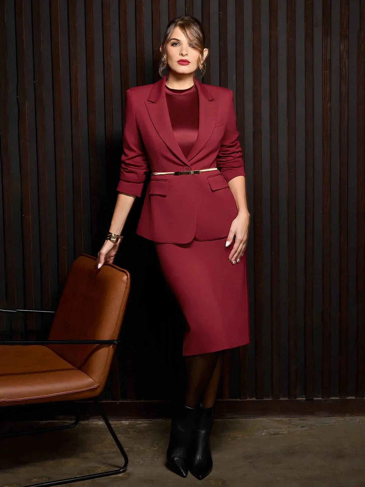 SculptEase Ponte Pencil Skirt