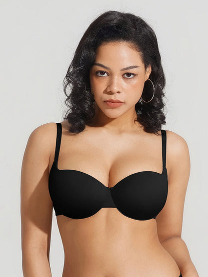 Seamless Balconette Push-Up T-Shirt Bra