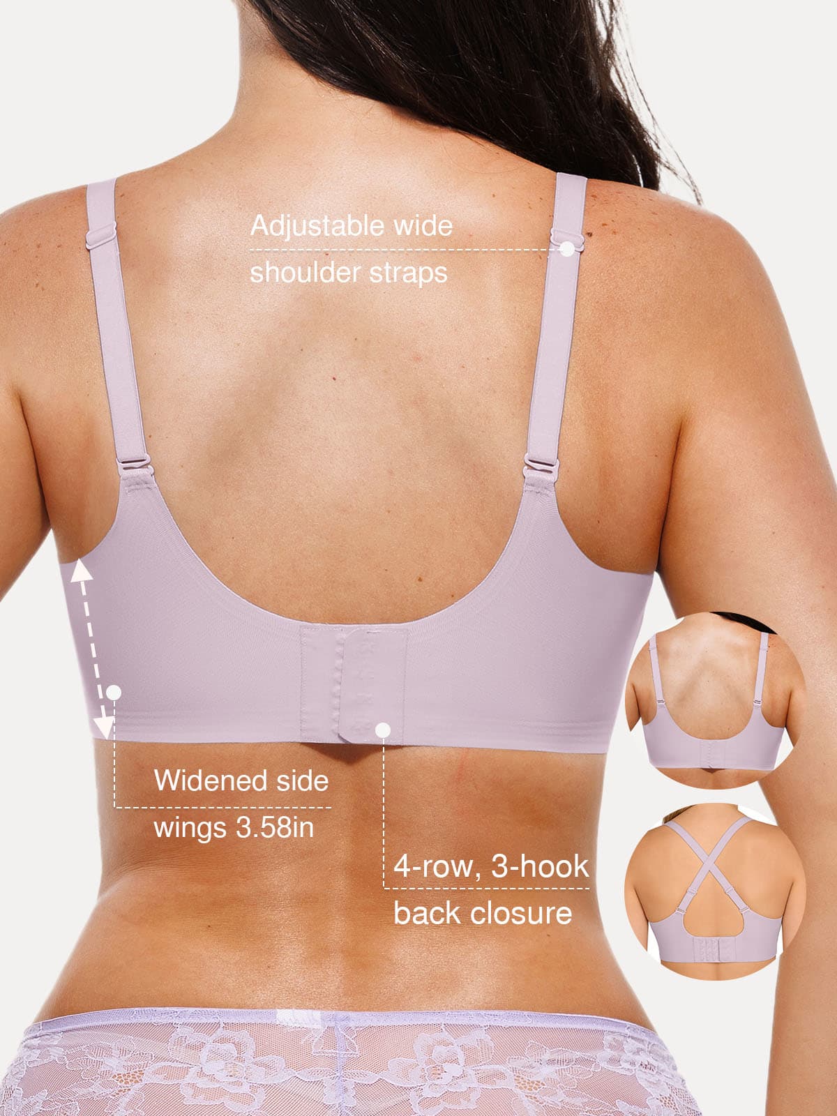 Seamless Breathable Comfort Bra