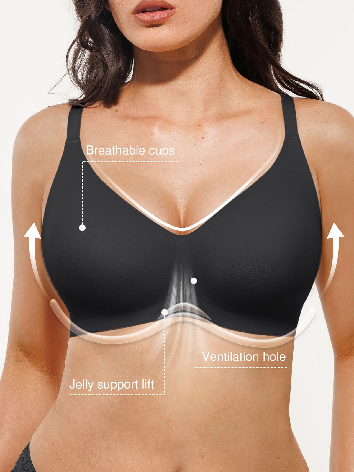 Seamless Breathable Comfort Bra
