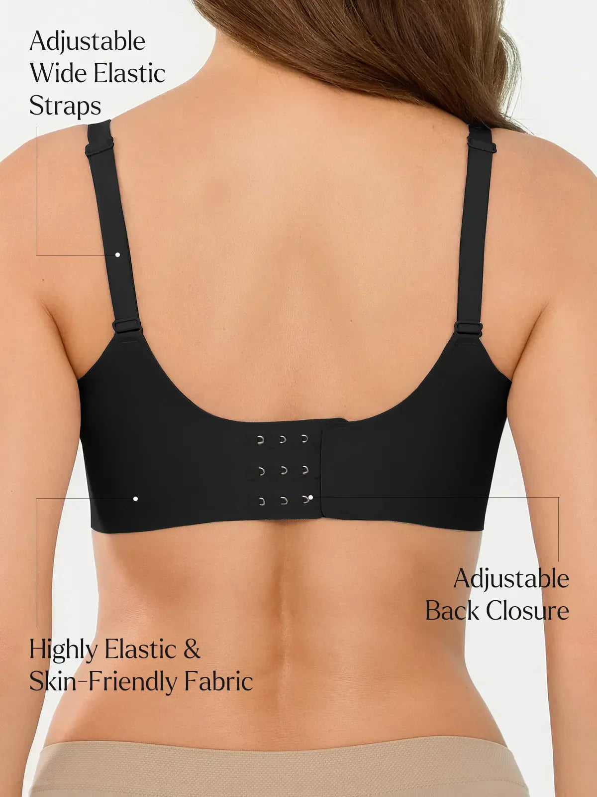 Seamless Breathable Contour Plunge Bra