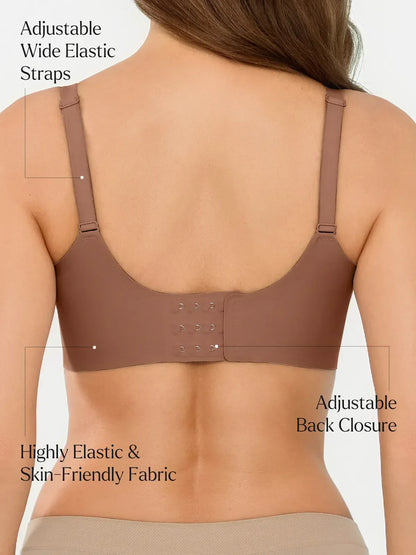 Seamless Breathable Contour Plunge Bra
