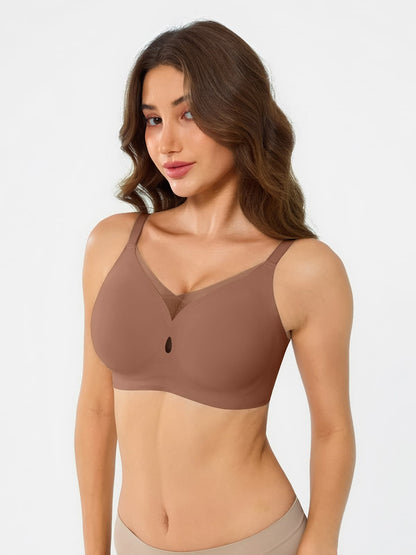 Seamless Breathable Contour Plunge Bra