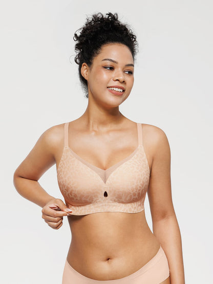 Seamless Breathable Contour Plunge Bra
