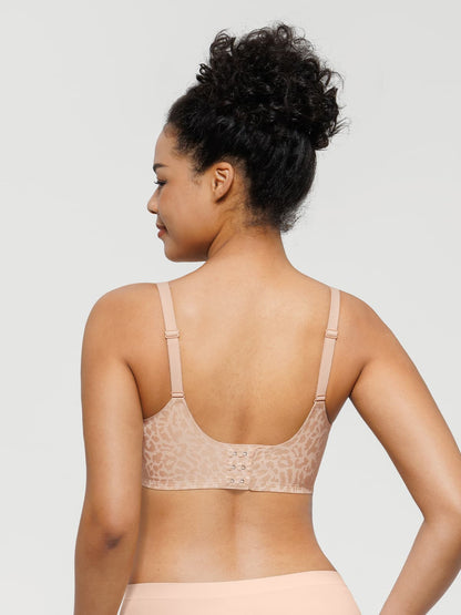 Seamless Breathable Contour Plunge Bra