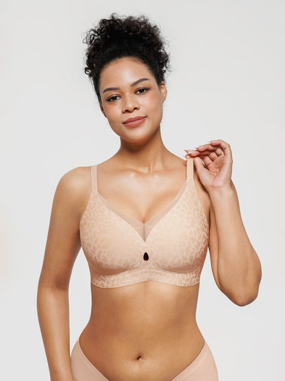 Seamless Breathable Contour Plunge Bra