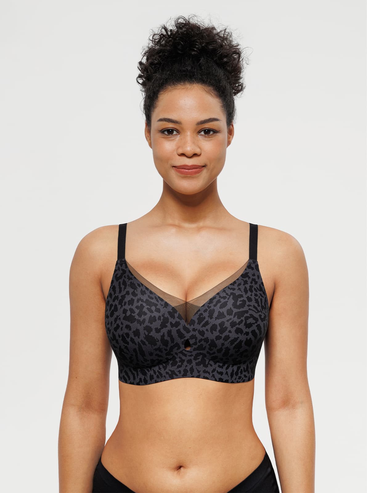 Seamless Breathable Contour Plunge Bra