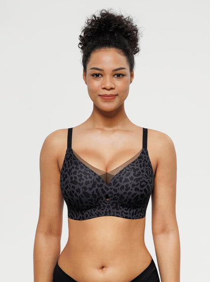 Seamless Breathable Contour Plunge Bra