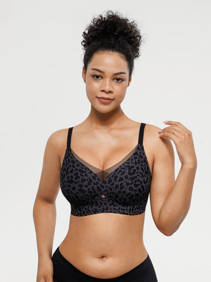 Seamless Breathable Contour Plunge Bra