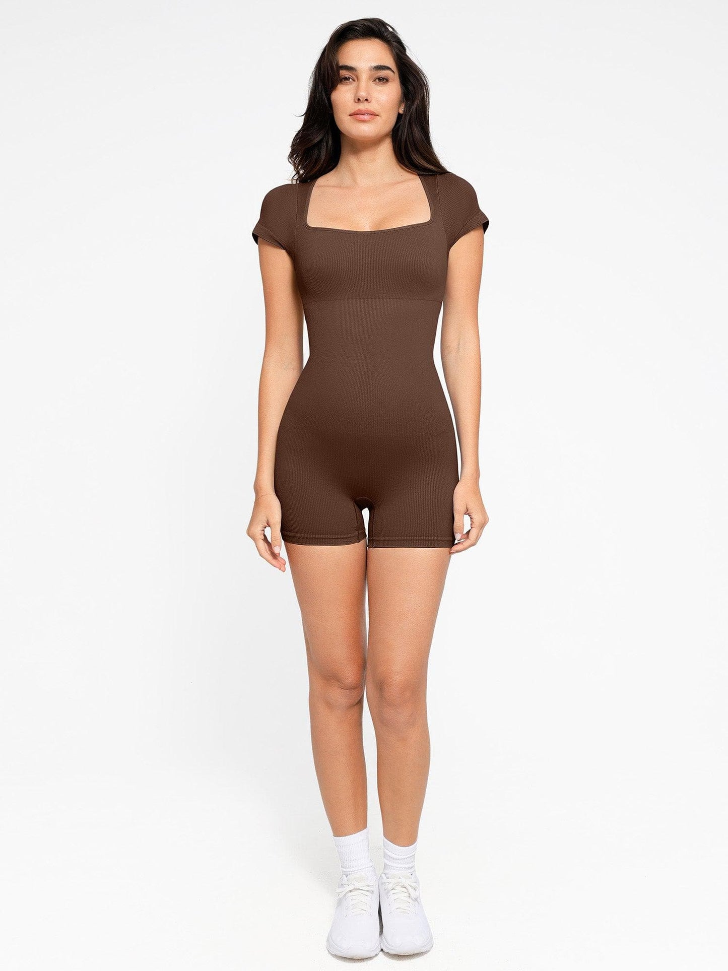 The Shapewear Romper Seamless Ribbed Sport For Insiders