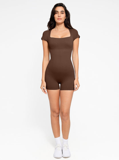 The Shapewear Romper Seamless Ribbed Sport For Insiders