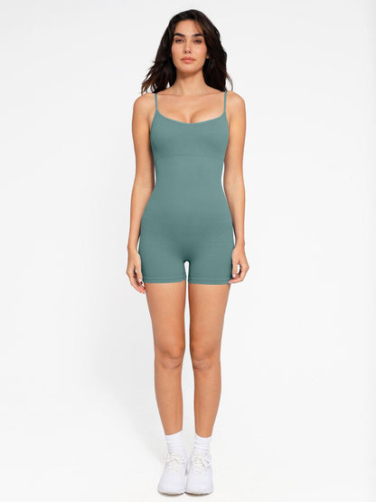 The Shapewear Romper Seamless Ribbed Tank For Insiders