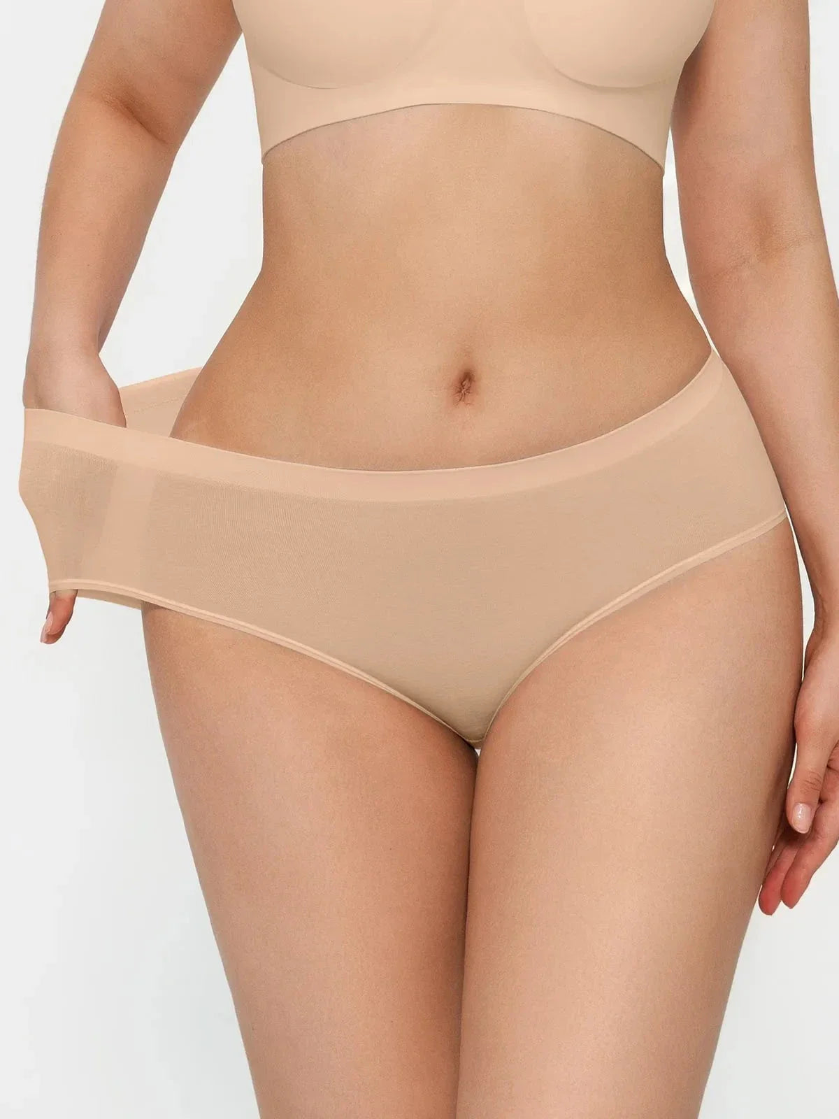 Seamless Second-Skin High-Waist Brief