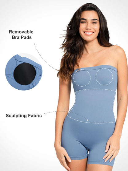 The Shapewear Romper Seamless Bandeau