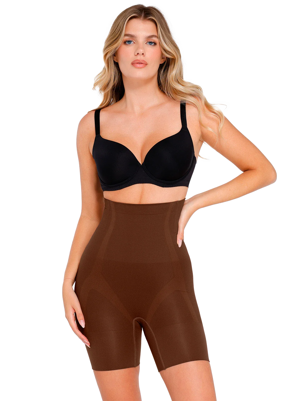 Seamless Tummy Control Mid-Thigh Shaping Shorts