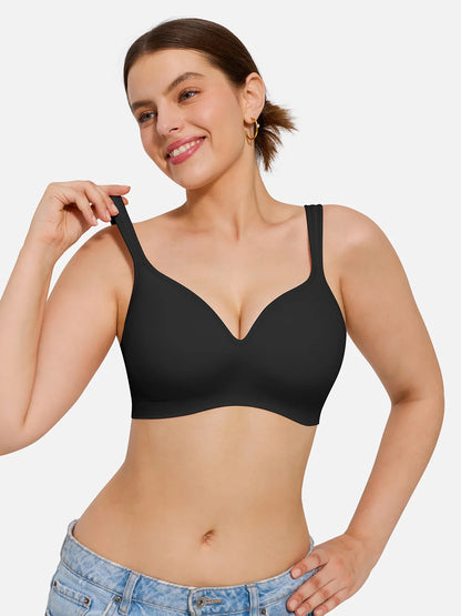Seamless Wireless Adjustable Comfort Support Bra