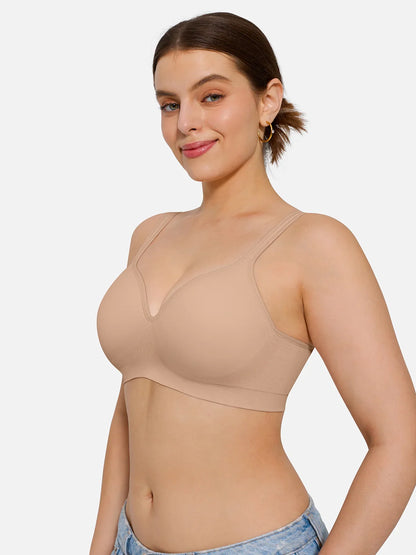 Seamless Wireless Adjustable Comfort Support Bra