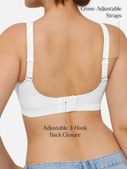 Seamless Wireless Adjustable Comfort Support Bra