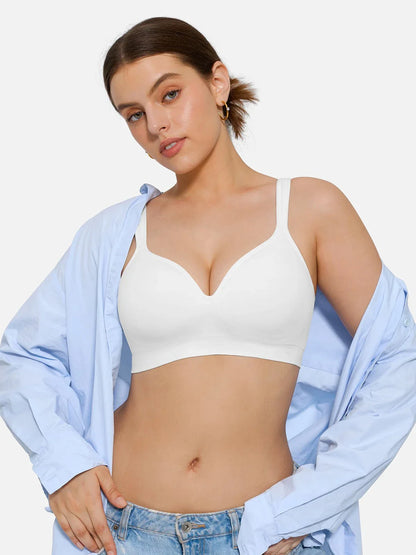 Seamless Wireless Adjustable Comfort Support Bra