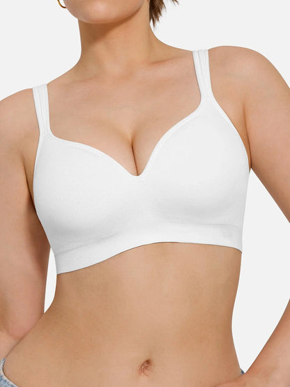 Seamless Wireless Adjustable Comfort Support Bra