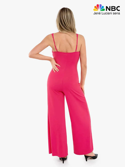 Shapewear Bias Twist Smooth Sculpting Jumpsuit