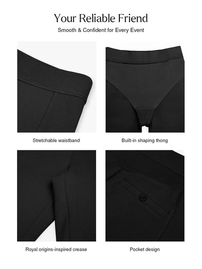 Shapewear Freedom Tummy Control Flare-Leg Ponte Pants