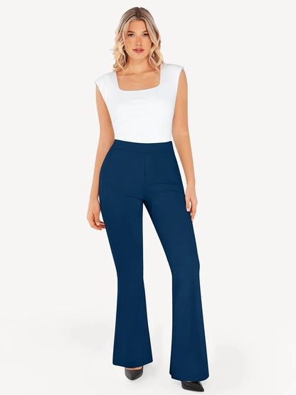 Shapewear Freedom Tummy Control Flare-Leg Ponte Pants