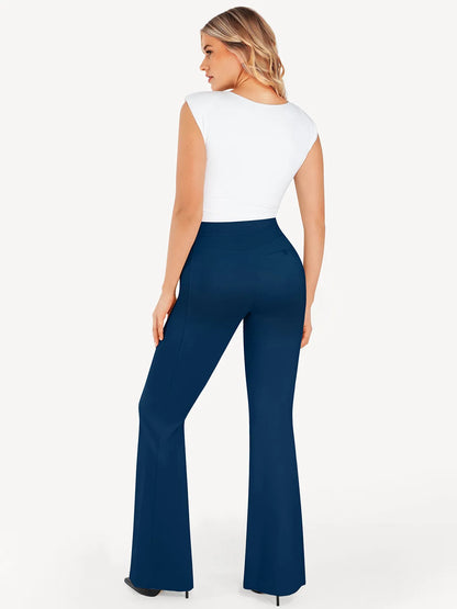 Shapewear Freedom Tummy Control Flare-Leg Ponte Pants