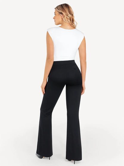 Shapewear Freedom Tummy Control Flare-Leg Ponte Pants