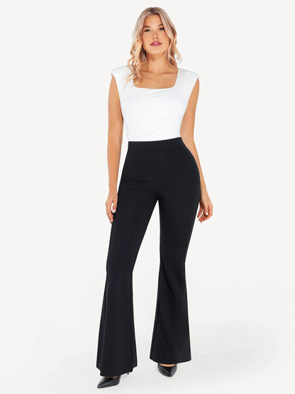 Shapewear Freedom Tummy Control Flare-Leg Ponte Pants