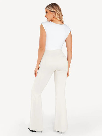 Shapewear Freedom Tummy Control Flare-Leg Ponte Pants