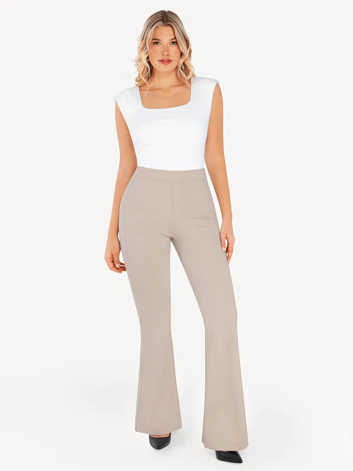 Shapewear Freedom Tummy Control Flare-Leg Ponte Pants