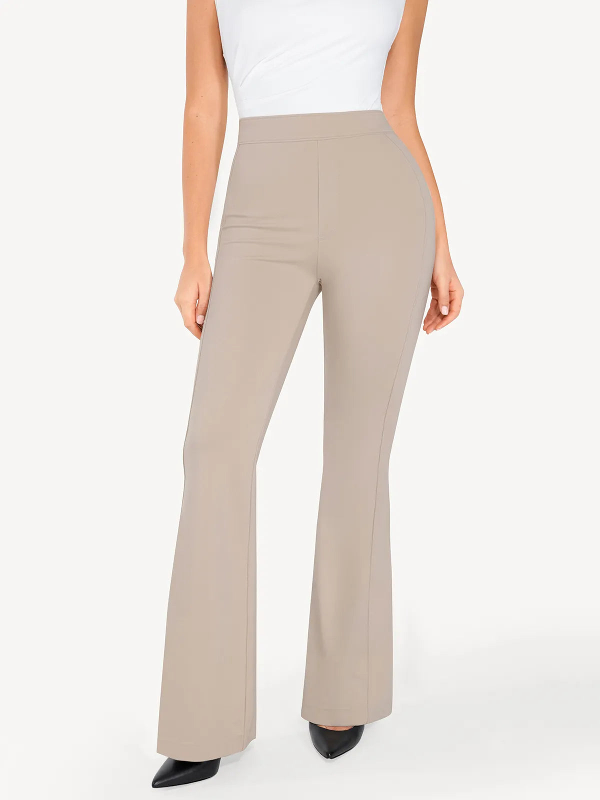 Shapewear Freedom Tummy Control Flare-Leg Ponte Pants