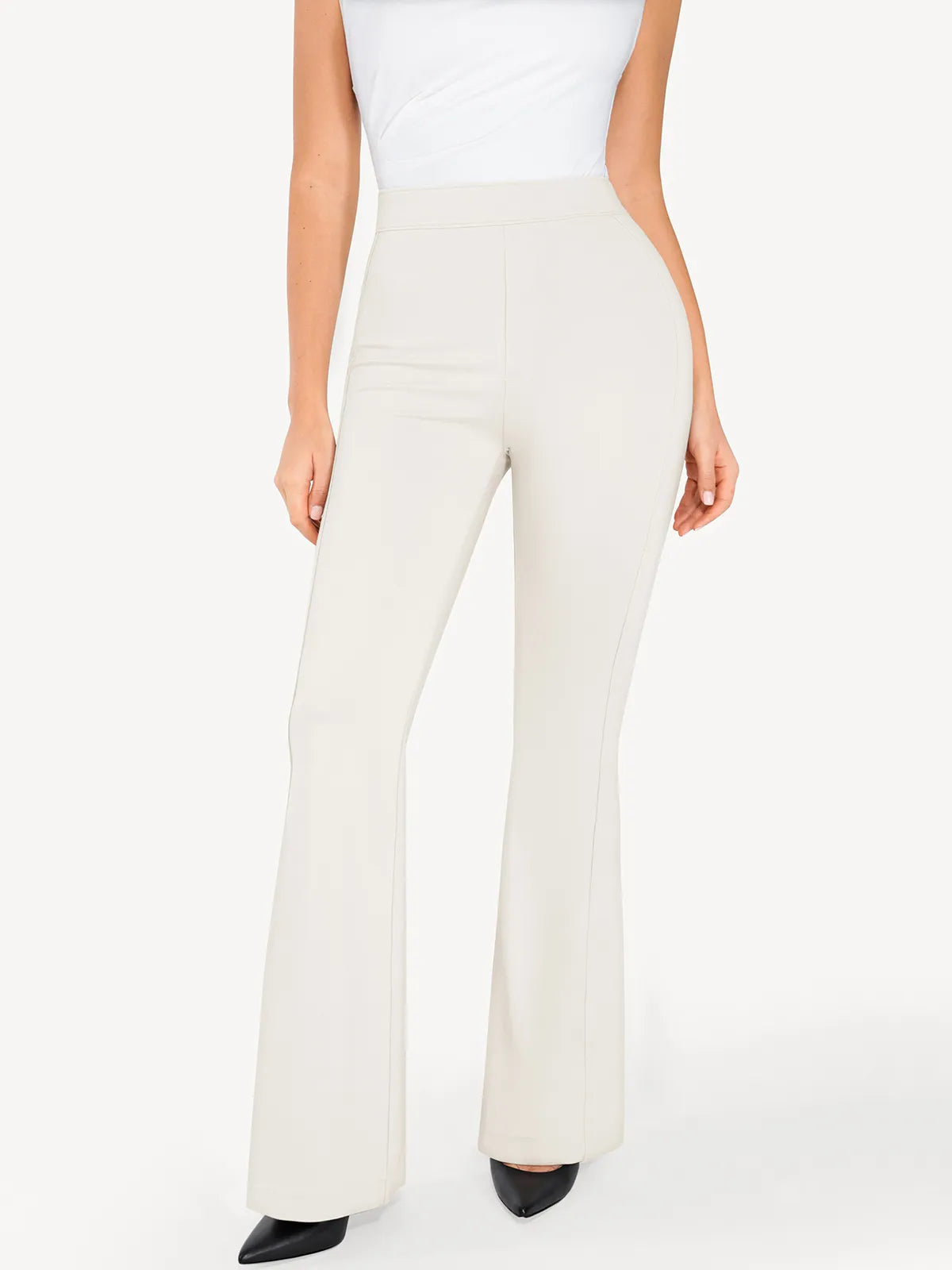 Shapewear Freedom Tummy Control Flare-Leg Ponte Pants