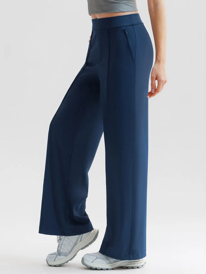 Shapewear High-Waisted Tummy Control Wide Leg Trousers