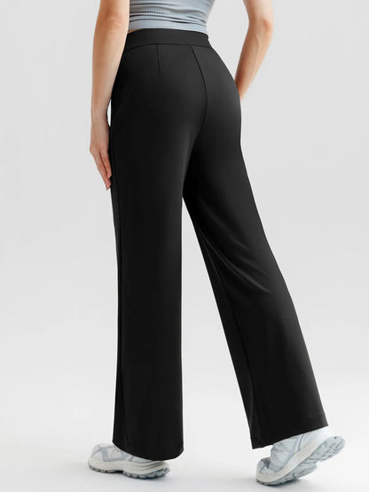 Shapewear High-Waisted Tummy Control Wide Leg Trousers