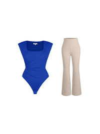 Blue/Light Brown