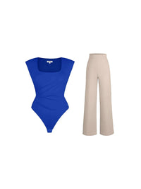 Blue/Light Brown