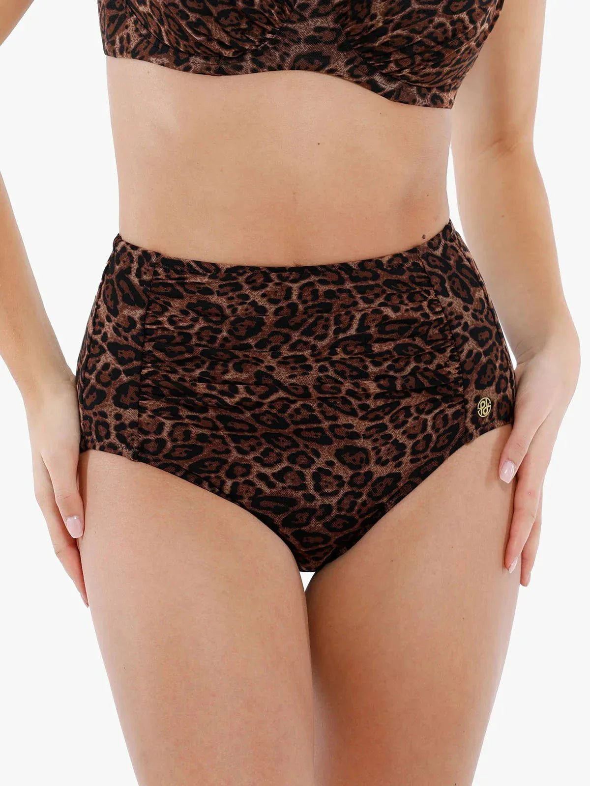Shapewear Ruched Tummy Control Bikini Brief