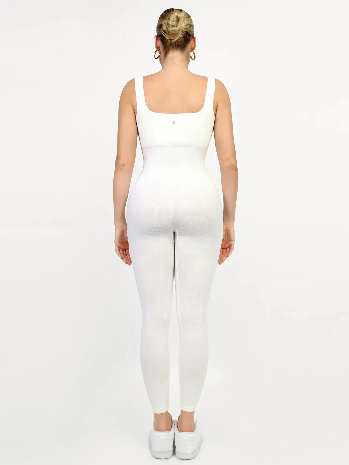 Shapewear Seamless Square Neck Tank Workout Jumpsuit
